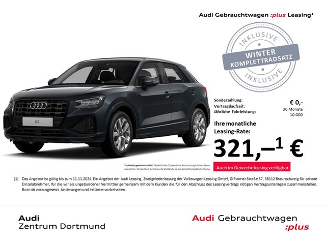 Audi Q2 35 advanced BLACKPAK CAM ACC E-KLAPPE NAVI+