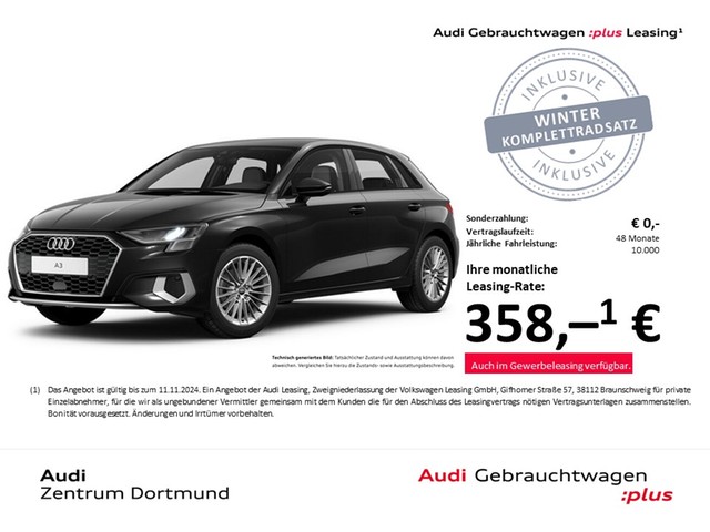 Audi A3 Sportback 35 advanced LM17 LED SITZHEIZUNG