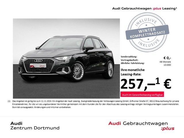 Audi A3 Sportback 30 advanced ACC LED LM17 NAVI+ DAB+