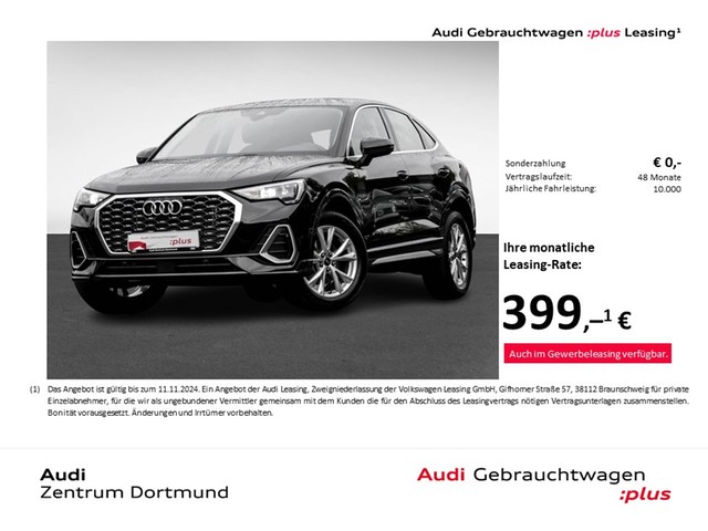 Audi Q3 Sportback 35 S LINE CAM ACC LM18 EKLAPPE NAVI+