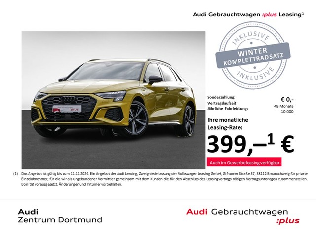 Audi A3 Sportback 45 HYBRID S LINE BLACKPAK AHK LM18