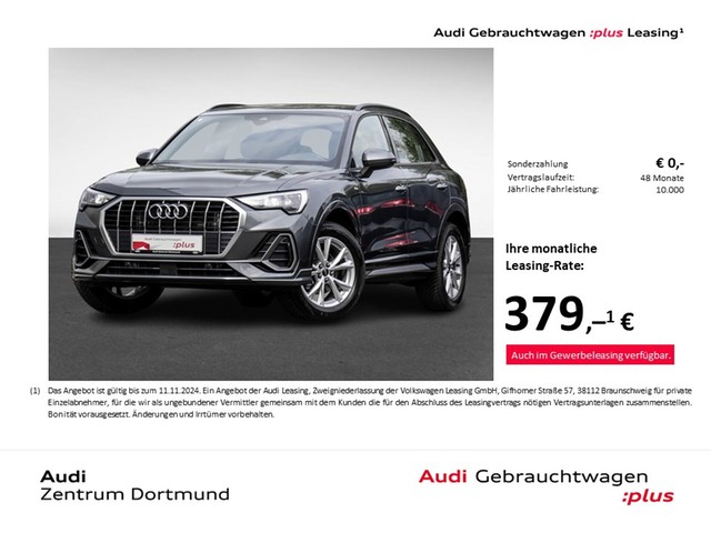 Audi Q3 35 S LINE CAM ACC LM18 LED E-KLAPPE NAVI+