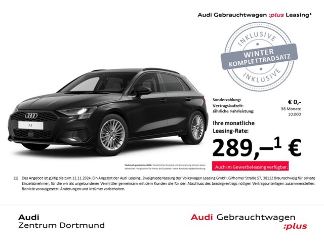 Audi A3 Sportback 30 advanced BLACKPAK ACC LM17 NAVI+