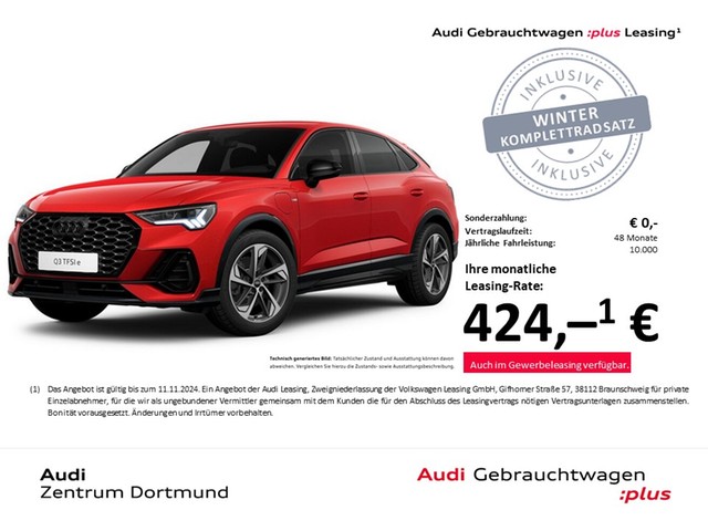 Audi Q3 Sportback 45 HYBRID S LINE BLACKPAK AHK LM19