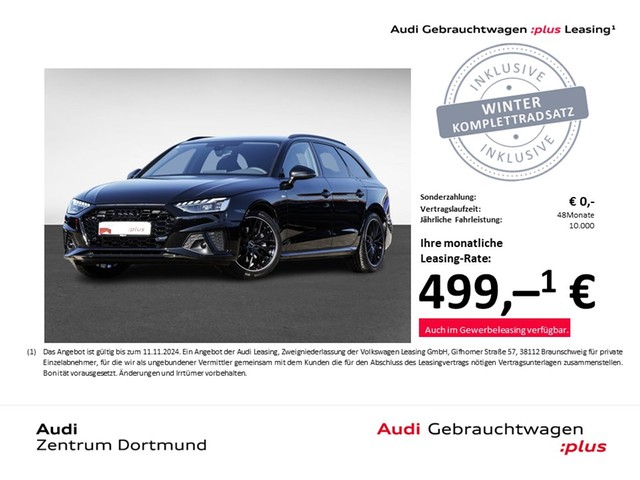 Audi A4 Avant 40 quattro S LINE BLACKPAK AHK ACC LM18