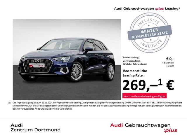 Audi A3 Sportback 30 advanced LED LM17 EKLAPPE SITZH.