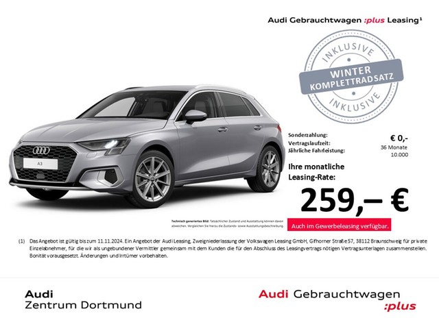 Audi A3 Sportback 30 advanced LM18 E-KLAPPE NAVI+ LED