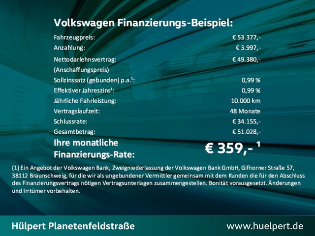 Volkswagen ID.7 PRO WÄRMEPUMPE AHK 360°CAM LM19 HEADUP NAVI