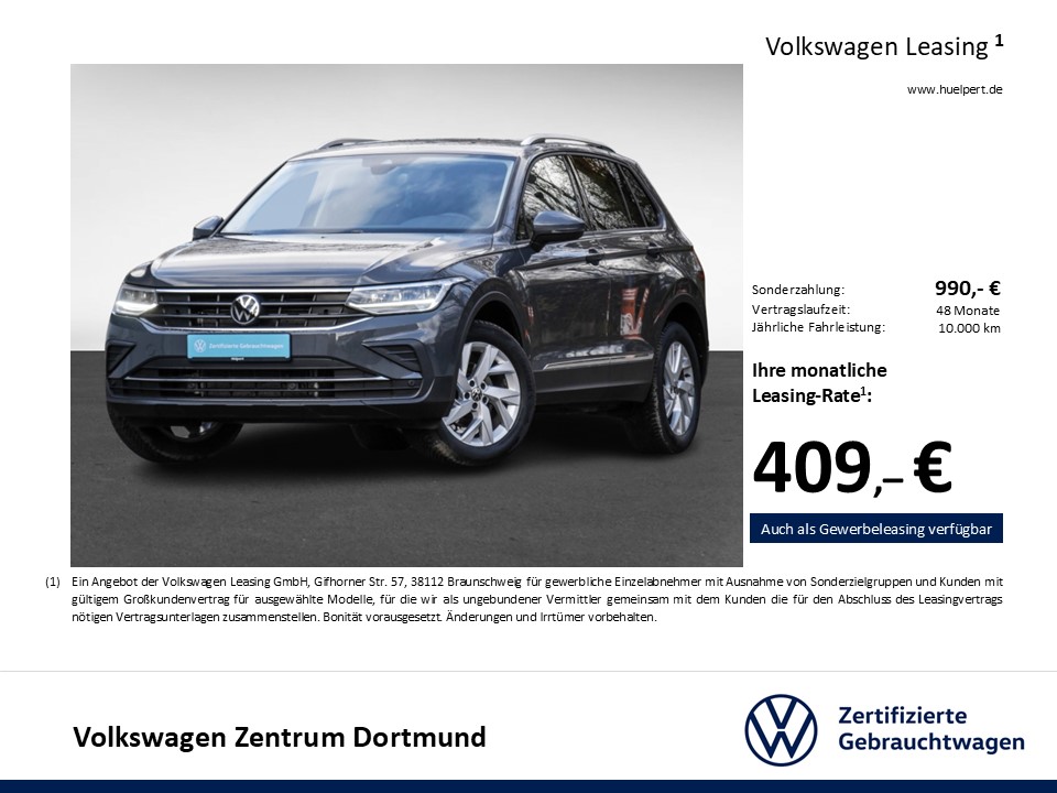 Volkswagen Tiguan 2.0 LIFE 4X4 STANDHEIZ. AHK ACC LM18 NAVI