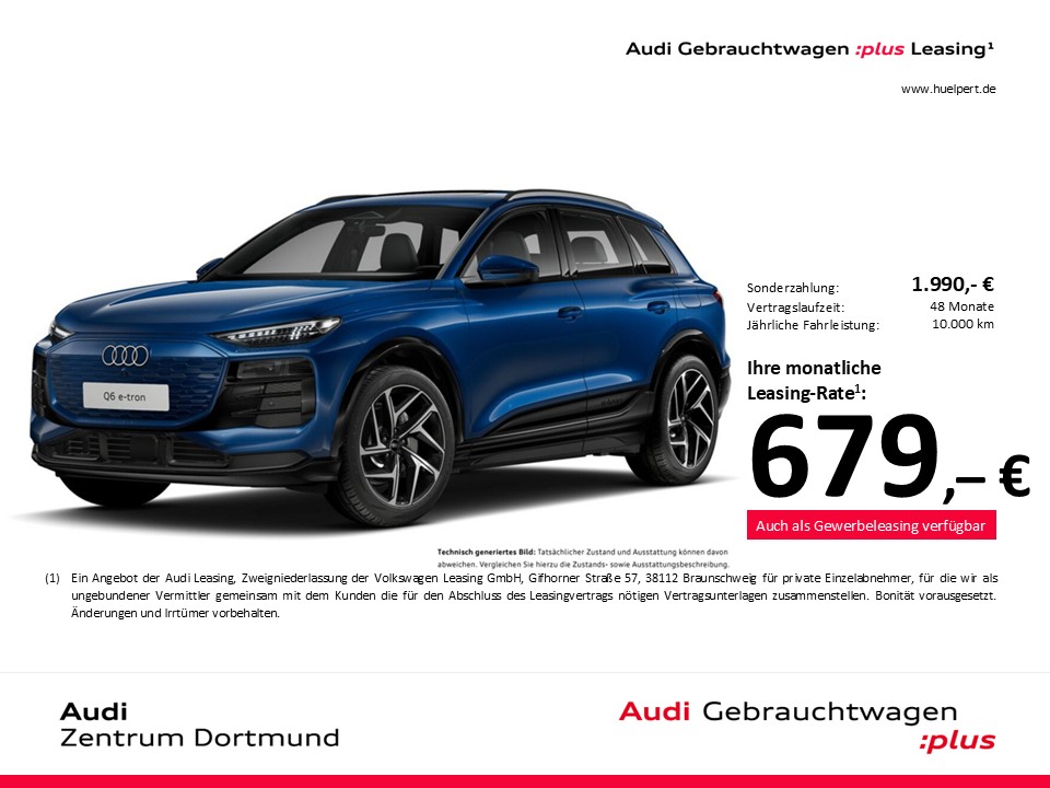 Audi Q6 e-tron quattro S LINE WÄRMEPUMPE PANO B&O AHK