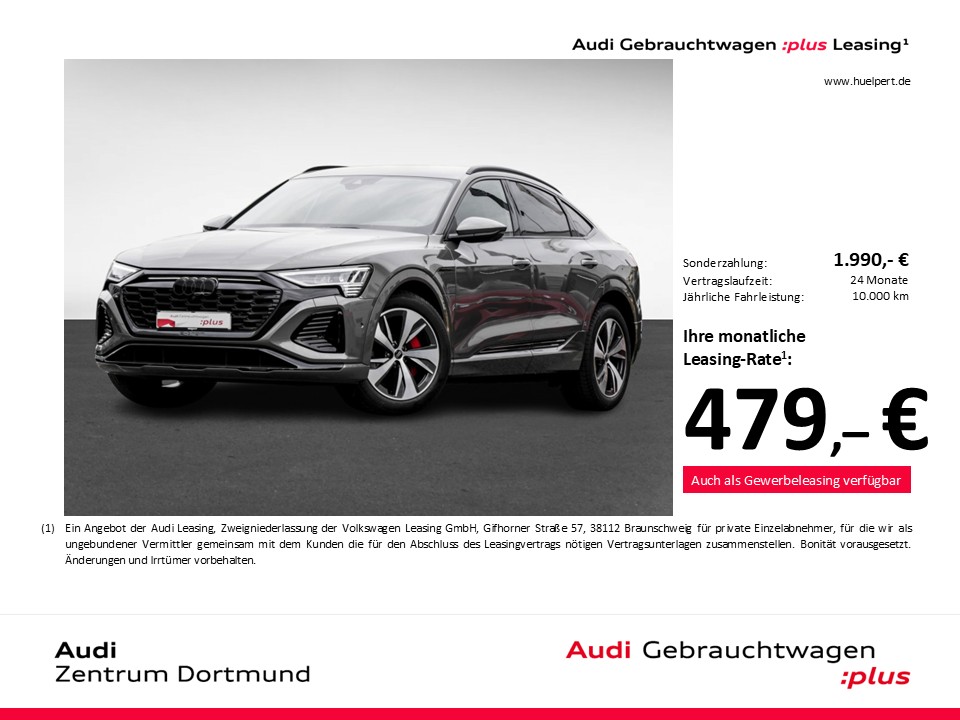 Audi Q8 e-tron Sportback 55 quattro S LINE AHK LM20
