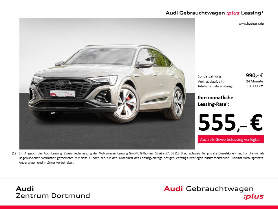 Audi Q8 e-tron Sportback 55 quattro S LINE AHK LM20