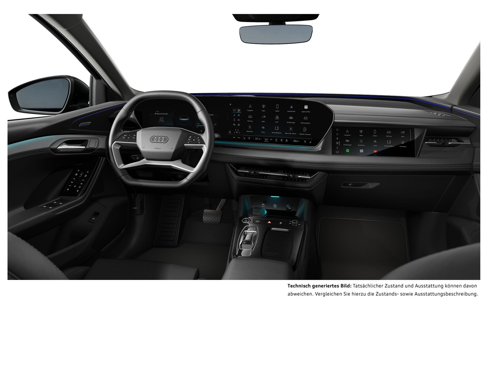 Audi Q6 e-tron quattro S LINE BLACKPAK TECHPRO 21"