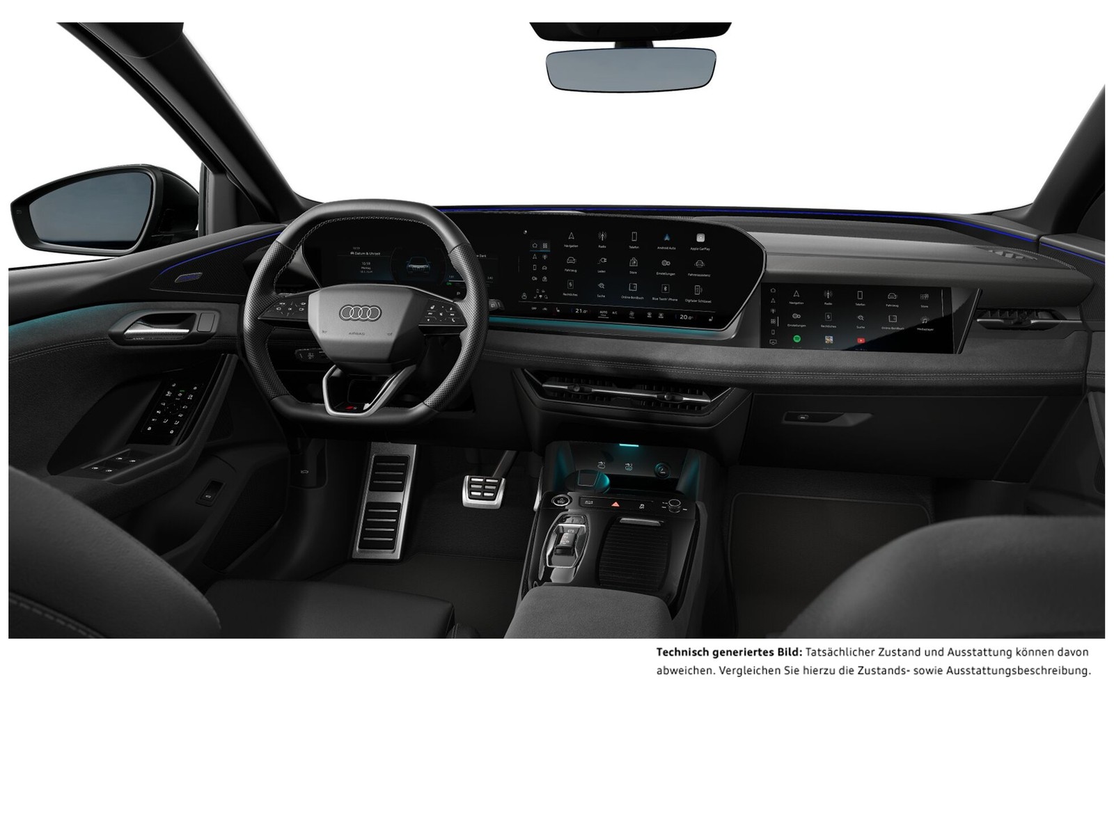 Audi Q6 e-tron quattro S LINE BLACKPAK LUFTFEDER PANO