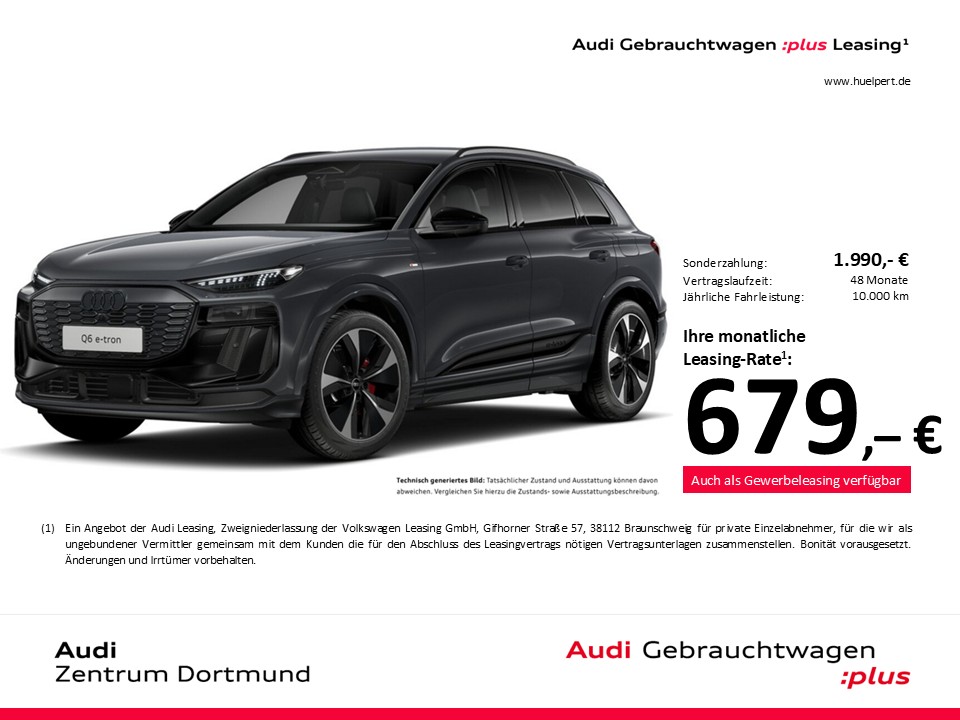 Audi Q6 e-tron quattro S LINE WÄRMEPUMPE B&O AHK LM21