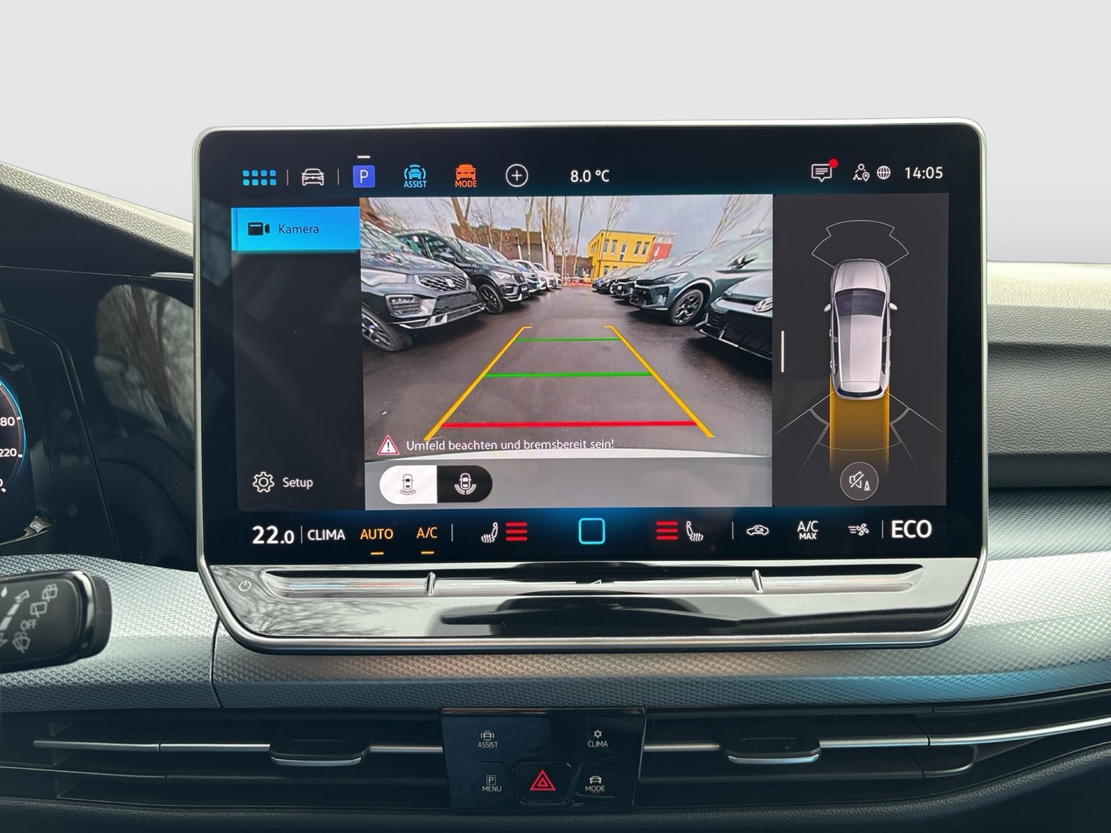 Volkswagen Golf VIII 1.5 HYBRID GOAL FACELIFT CAM ACC LM17