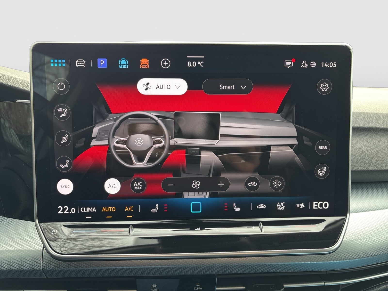 Volkswagen Golf VIII 1.5 HYBRID GOAL FACELIFT CAM ACC LM17