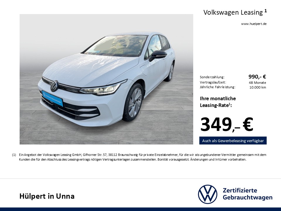 Volkswagen Golf VIII 1.5 HYBRID GOAL FACELIFT AHK CAM ACC