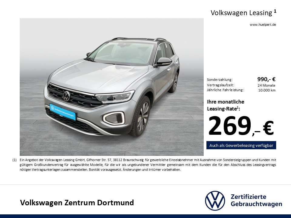 Volkswagen T-Roc 2.0 GOAL AHK CAM ACC LM17 NAVI SITZHEIZUNG