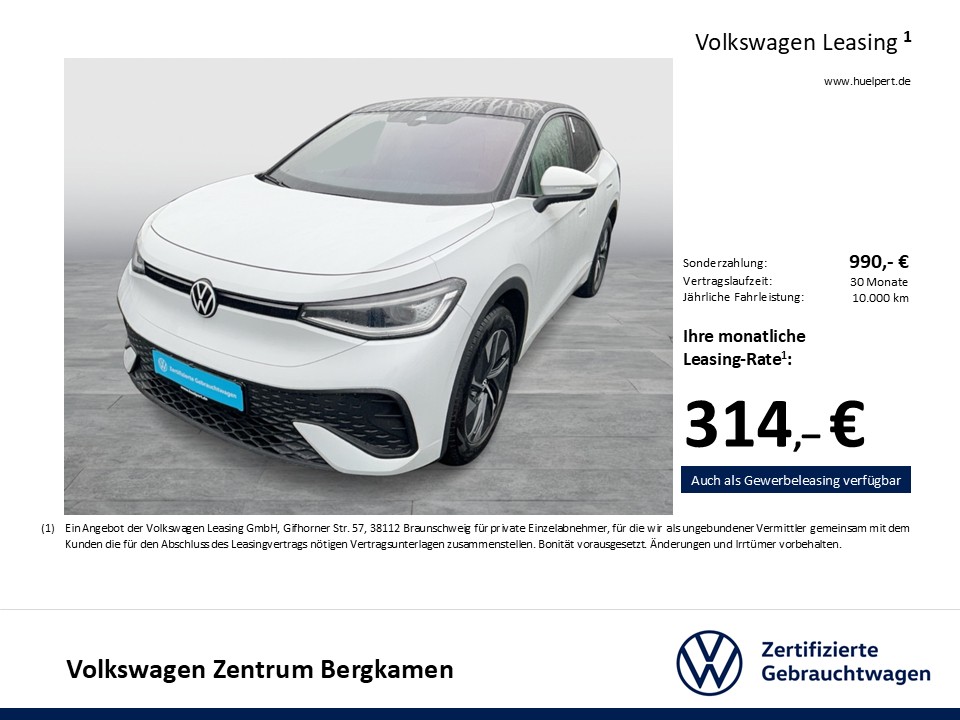 Volkswagen ID.5 PRO WÄRMEPUMPE ACC LM19 NAVI CARPLAY SITZHZ