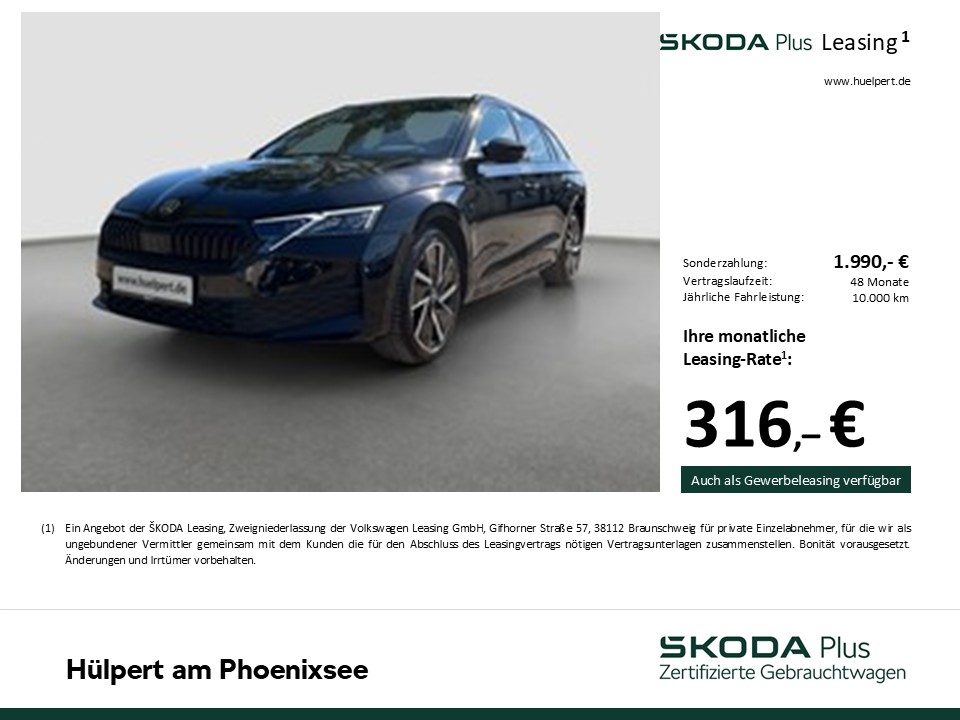 Skoda Octavia Combi 2.0 SPORTLINE PANO 360CAM ACC LM18