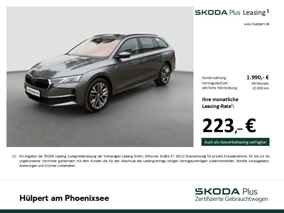 Skoda Octavia Combi 2.0 SELECTION CAM ACC LM18 EKLAPPE