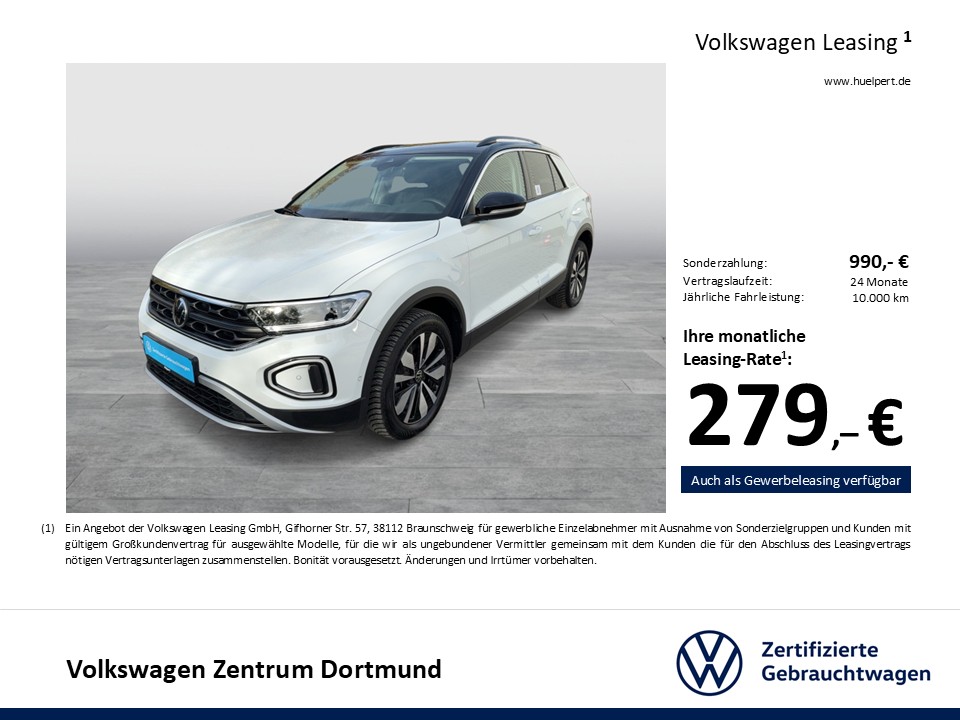 Volkswagen T-Roc 2.0 GOAL AHK CAM ACC LM17 NAVI SITZHEIZUNG