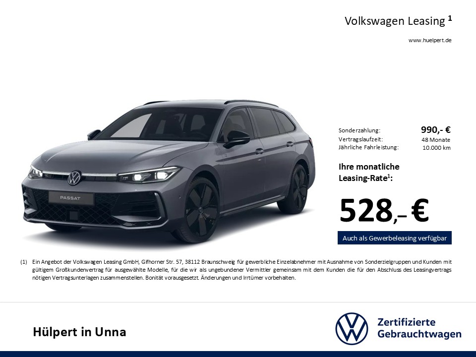 Volkswagen Passat Variant 2.0 R-LINE 4X4 NEUESMODELL AHK 19Z