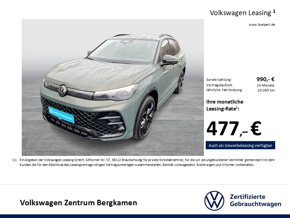 Volkswagen Tiguan 2.0 R-LINE 4X4 NEUES MODELL PANO AHK LM20