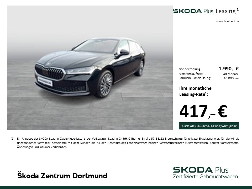 Skoda Superb Combi 2.0 L&K 4X4 LEDER PANO AHK CAM LM18