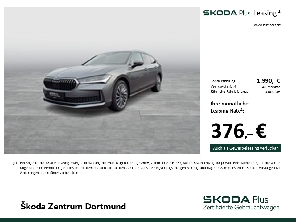 Skoda Superb Combi 2.0 L&K LEDER PANO AHK CAM LM18 NAVI
