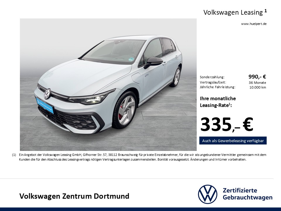 Volkswagen Golf VIII 1.5 HYBRID GTE FACELIFT AHK CAM ACC