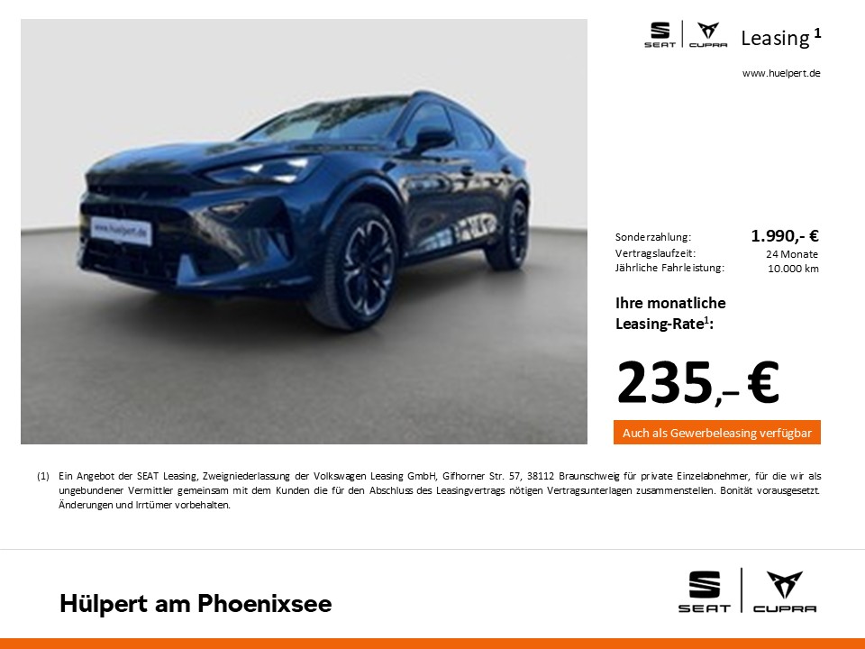 Cupra Formentor 1.5 eTSI NEUES MODELL CAM LM18 EKLAPPE NAVI