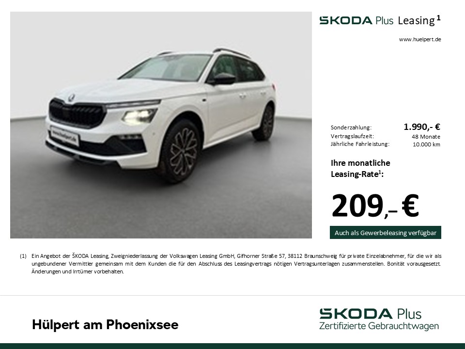 Skoda Kamiq 1.5 TOUR AHK CAM ACC E-KLAPPE NAVI LM17