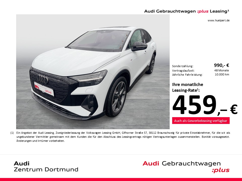Audi Q4 e-tron Sportback 45 S LINE BLACKPAK PANO AHK