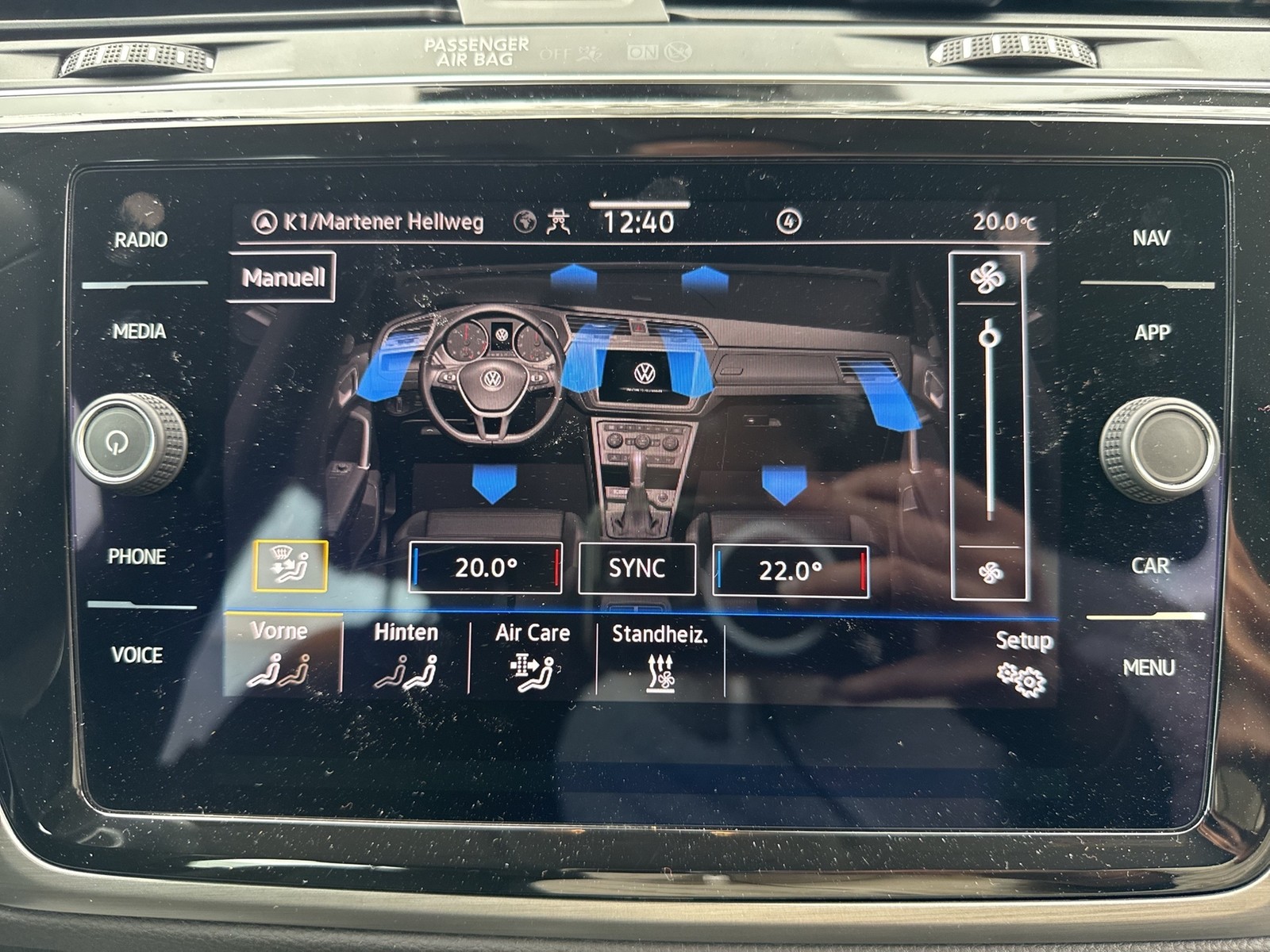 Volkswagen Touran 2.0 COMFORTLINE STANDHZ. AHK CAM ACC NAVI