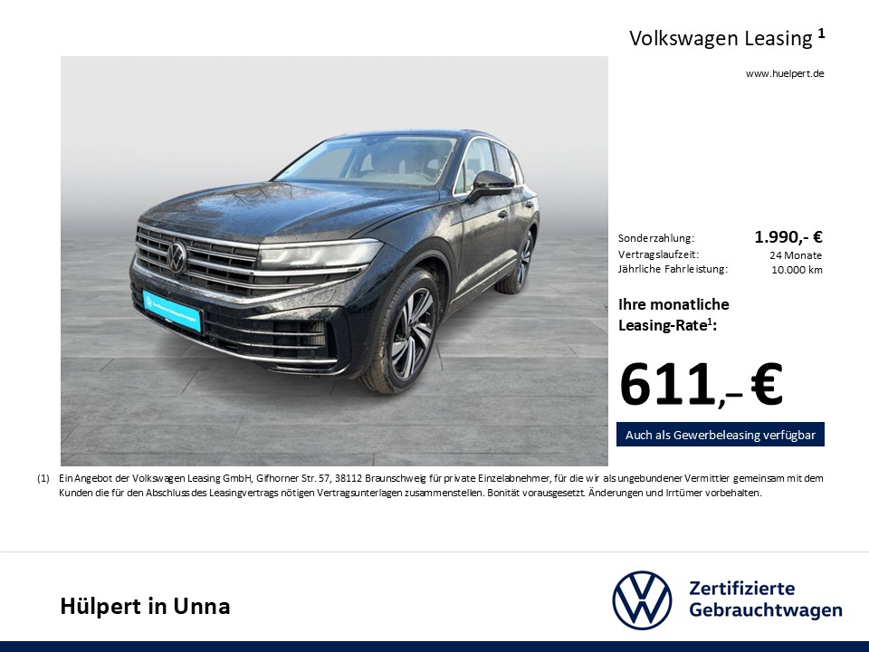 Volkswagen Touareg V6 TSI ELEGANCE NEUESMODELL AHK ACC LM20