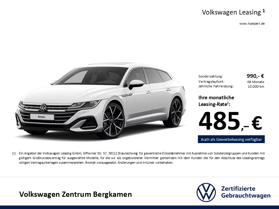 Volkswagen Arteon Shooting Brake 2.0 R-LINE LEDER PANO LM20