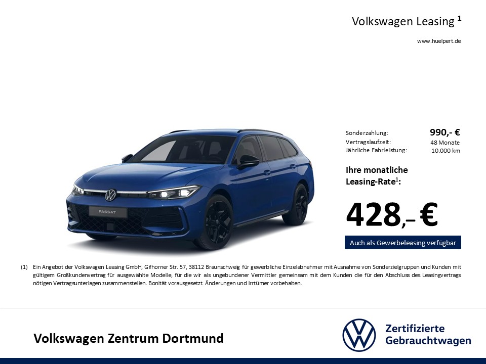 Volkswagen Passat Variant 2.0 R-LINE NEUESMODELL AHK 360CAM