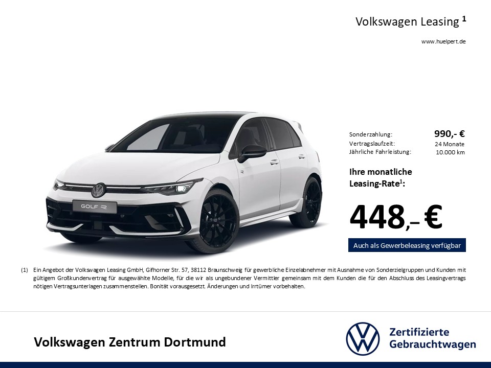 Volkswagen Golf VIII 2.0 R BLACK EDITION 4X4 CAM ACC LM19