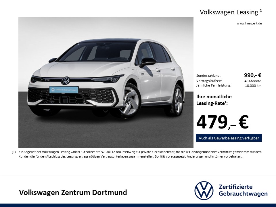 Volkswagen Golf VIII 1.5 HYBRID GTE BLACKSTYLE FACELIFT CAM