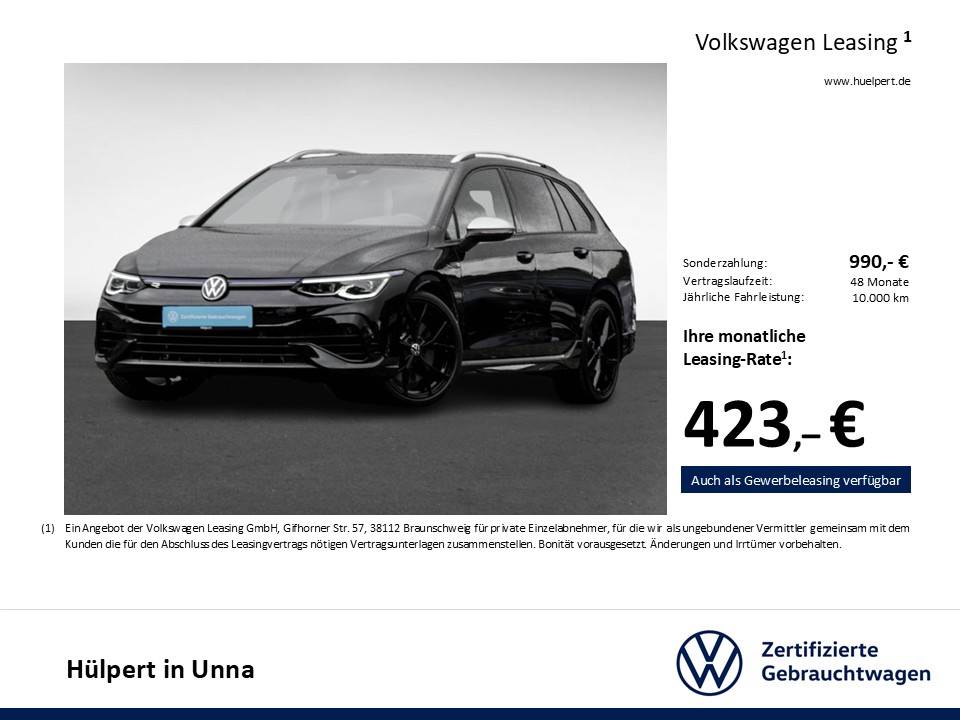 Volkswagen Golf Variant VIII 2.0 R 4X4 LEDER PANO ACC LM19