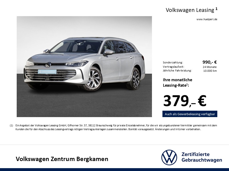 Volkswagen Passat Variant 2.0 BUSINESS NEUESMODELL PANO ACC