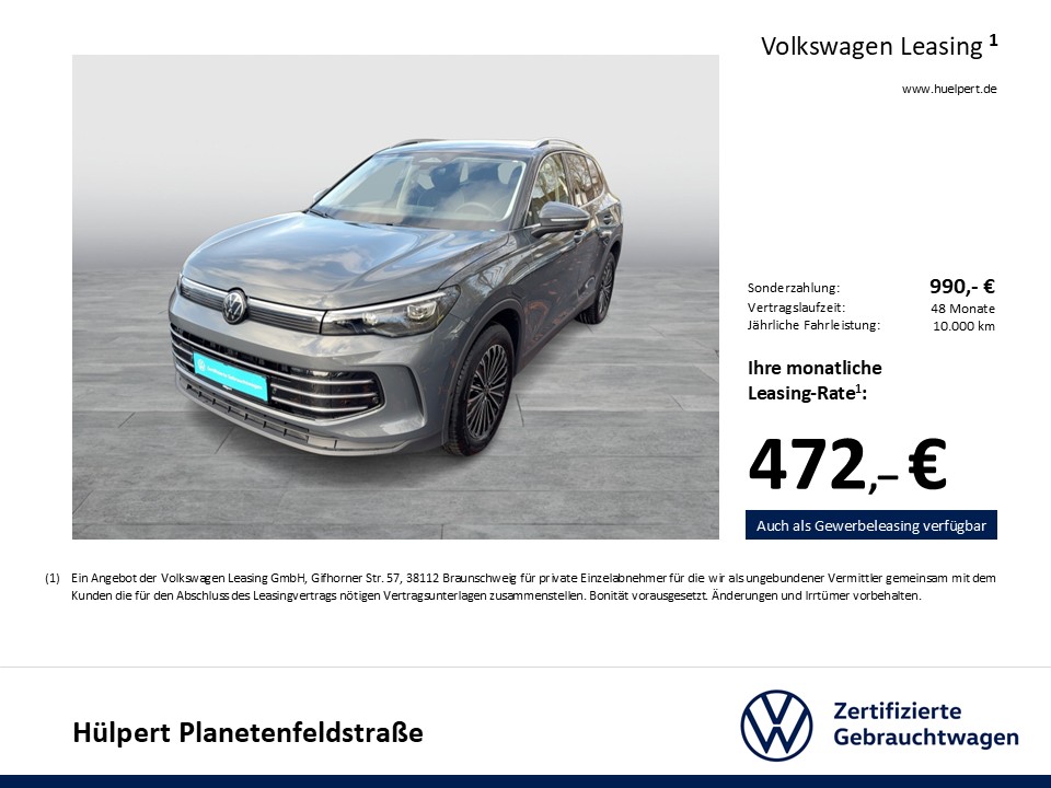Volkswagen Tiguan 1.5 HYBRID ELEGANCE NEUES MODELL AHK CAM
