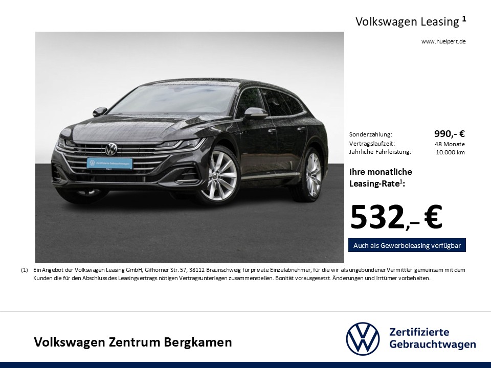 Volkswagen Arteon Shooting Brake HYBRID R-LINE LEDER AHK 19Z