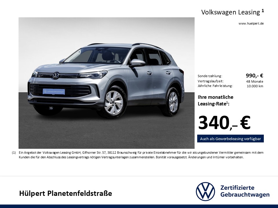 Volkswagen Tiguan 1.5 eTSI NEUES MODELL AHK CAM NAVI SITZHZ