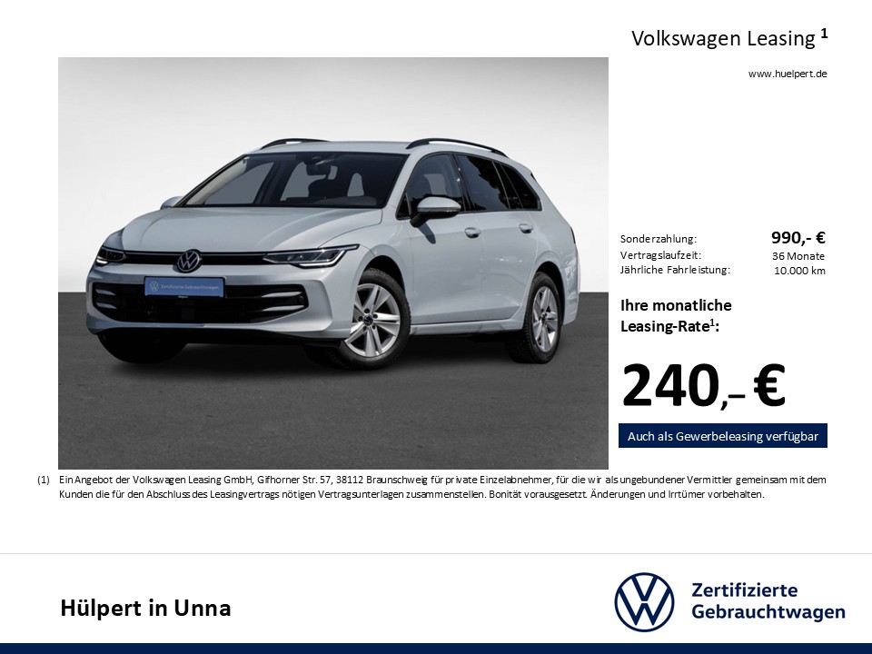 Volkswagen Golf Variant VIII 1.5 eTSI LIFE FACELIFT CAM ACC