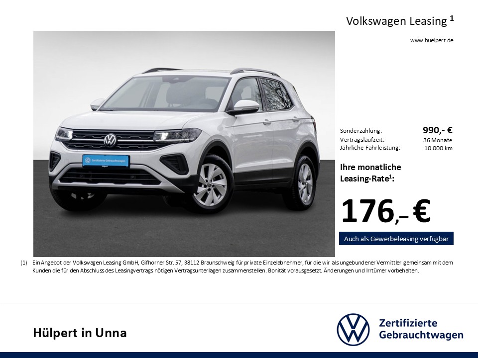 Volkswagen T-Cross 1.0 LIFE ACC ALU LED NAVI SITZHEIZUNG