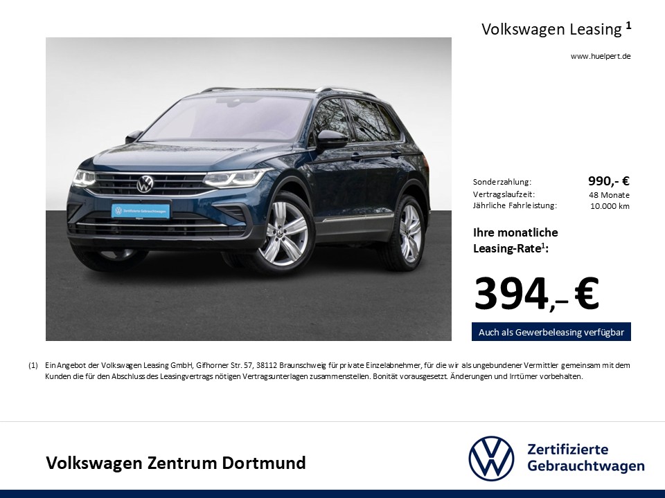 Volkswagen Tiguan 2.0 ACTIVE STANDHZ. PANO AHK 360°CAM LM19