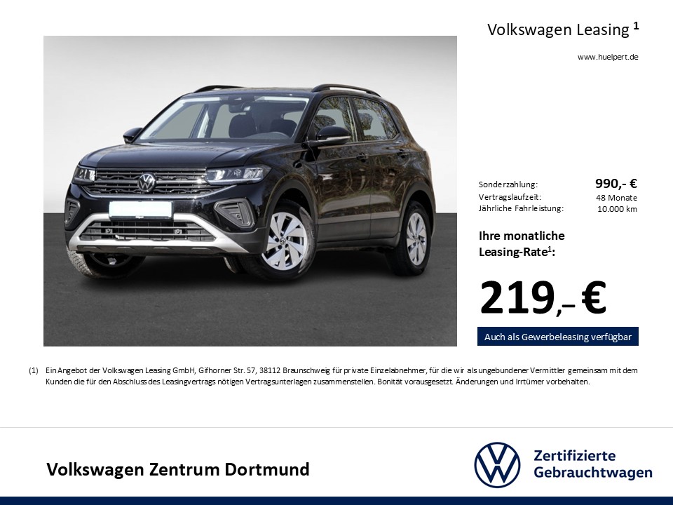 Volkswagen T-Cross 1.0 LIFE ACC ALU LED NAVI SITZHEIZUNG